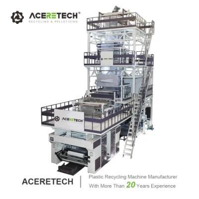 Aceretech Immediate Delivery Cm-H35 PLA Pbat Degradable Film Blow Molding Mini Machine
