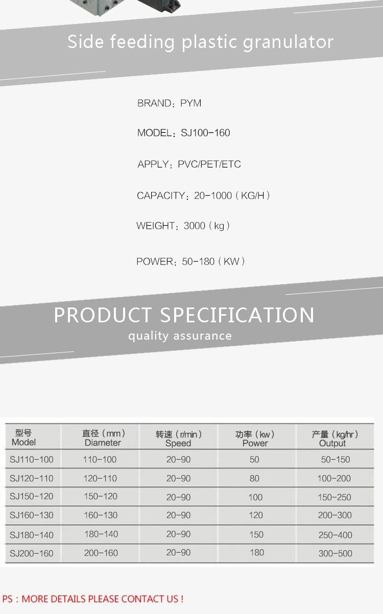 Full Automatic Cost of Plastic Recycling Machine