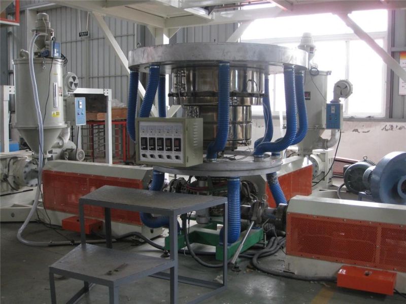 Three Layer Film Blown Machine with Rotary Die Head &Double Winder Automatic Roller Changinng for HDPE, LDPE, LLDPE Film