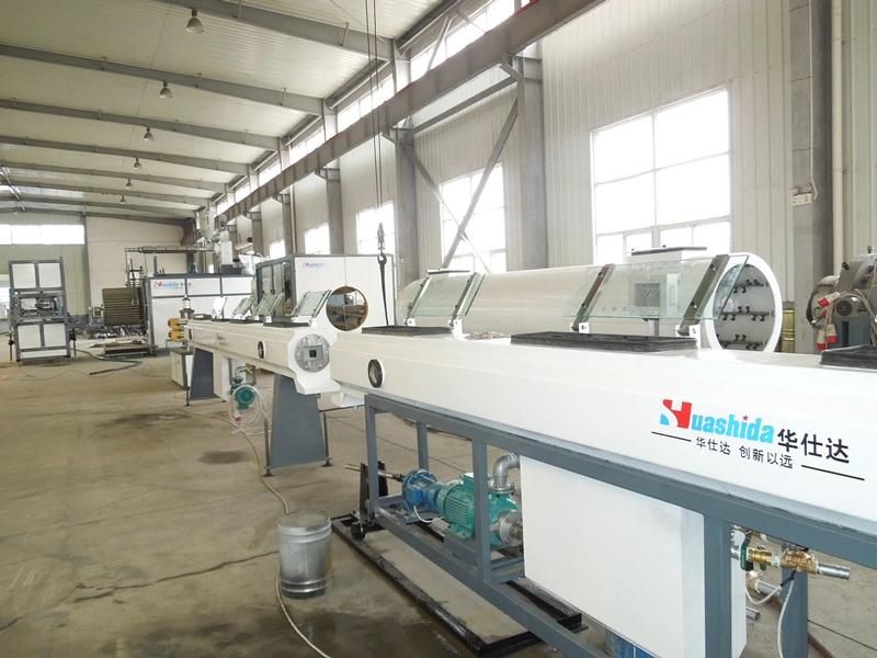 Plastic Corrugated Pipe Extruder Drainage Pipe Production Line