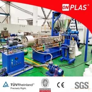 Filler Masterbatch Machine for PP PE Add CaCO3 Granulation