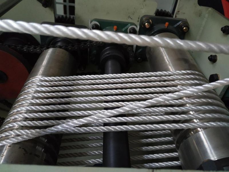 PP PE Round 3 Strand Plastic Rope Machine