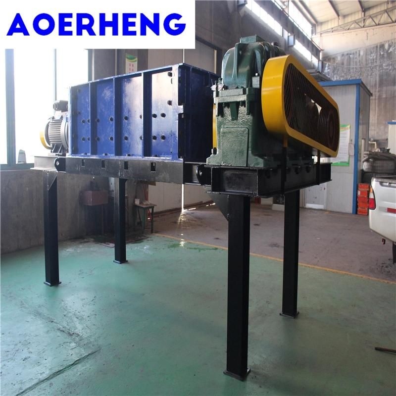 Electric Power Double Shaft Waste Shredder for Death Animal Carcass