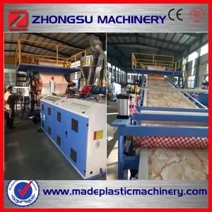 Plastic PVC Faux Marble Sheeting Sheet Extruder Making Machine