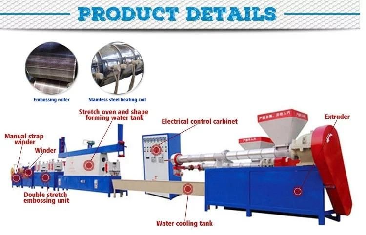 PP Packing Belt Extrusion Line / PP Strap Making Line