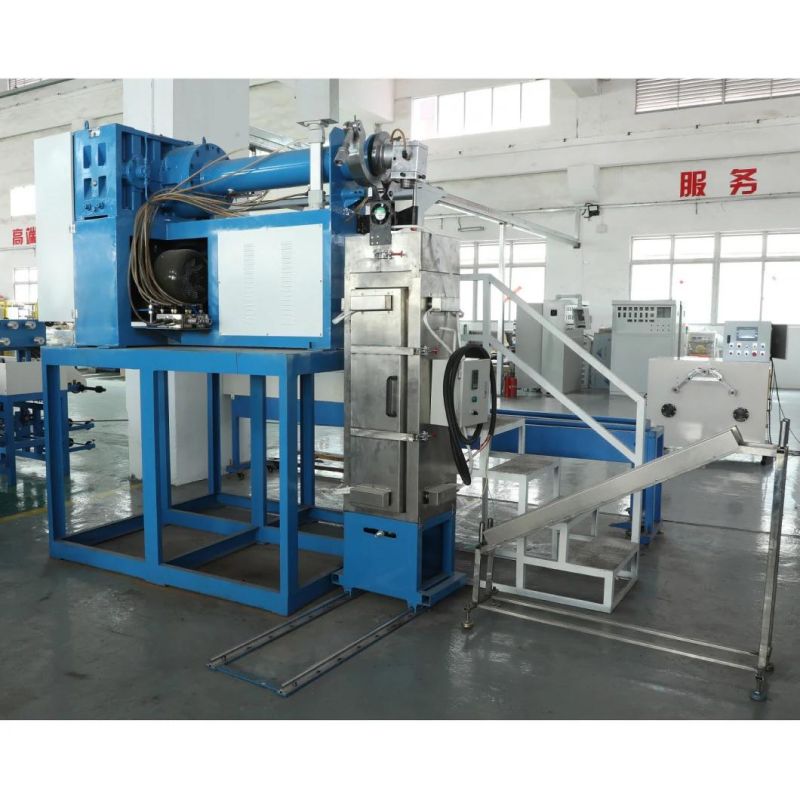 Vertical Silicone Hose Plastic Extruder Machine