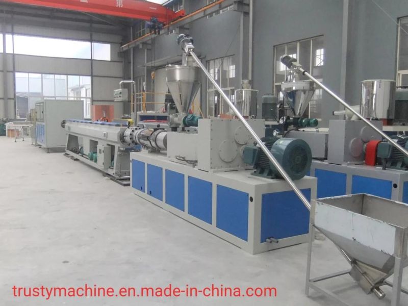 63mm-200mm PVC Pipe Extrusion Production Line