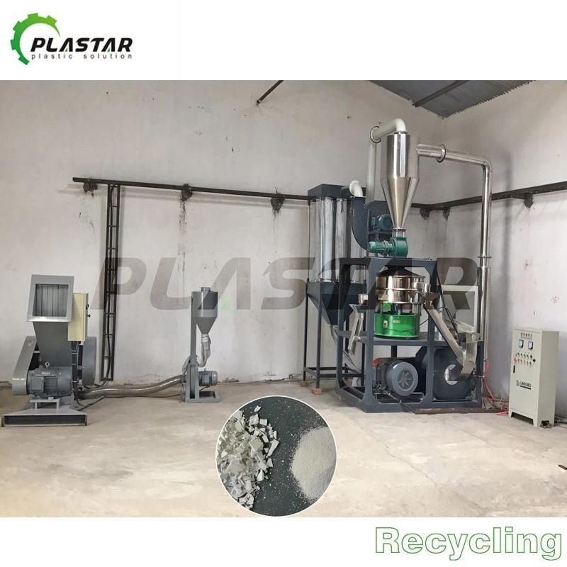 Automatic PVC PE PP ABS LDPE LLDPE High Speed Plastic Pulverizer Machine / Pulverizer Mill/PVC Pulverizer for Pipe Profile Scrap