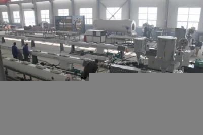 Puf Pre-Insulated Pipe HDPE Casing Production Line for Jacket Extrusion