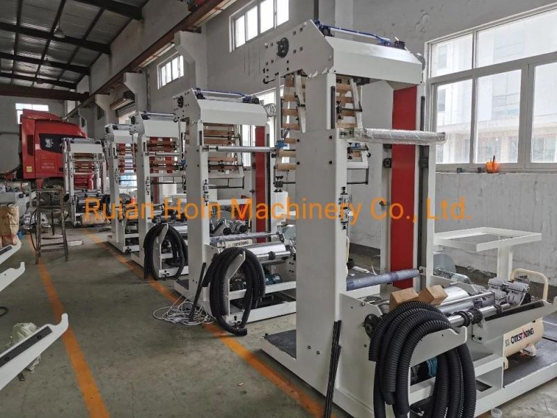 LDPE HDPE Double Color Coextrusion Film Blowing Machine