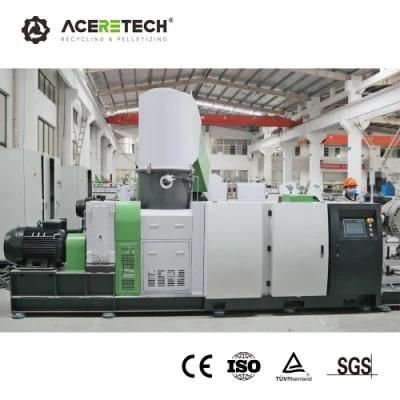 Acs-H Agricultural Film/Woven Bag/Bottle Flakes Single Stage Cutter PVC Extruder Machine ...