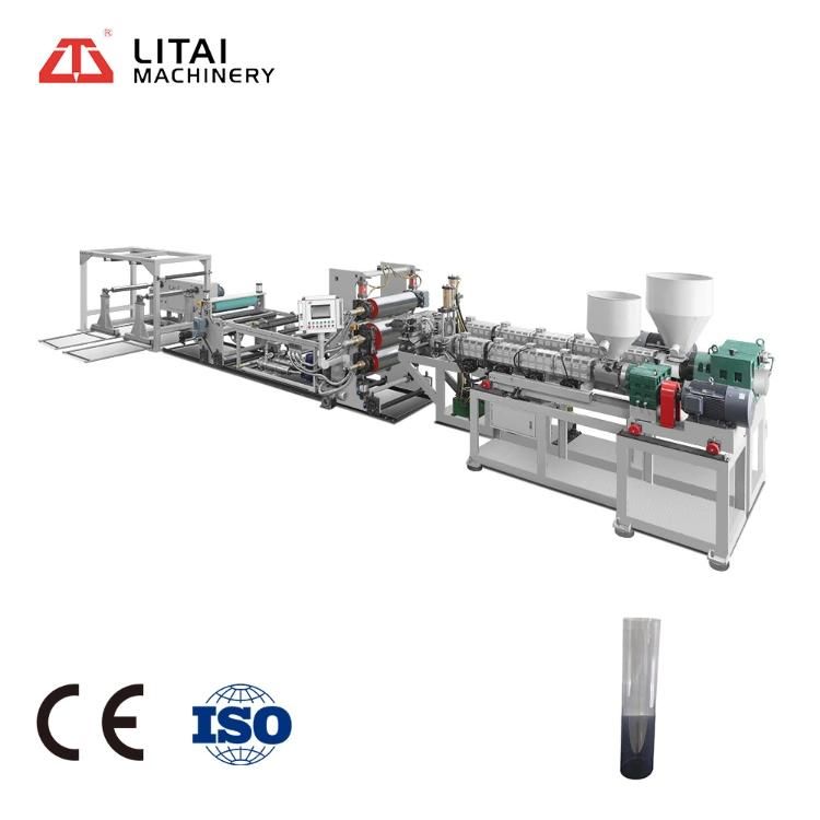 Made in China PVC Sheet Extrusion Machine with High Capacity Conical