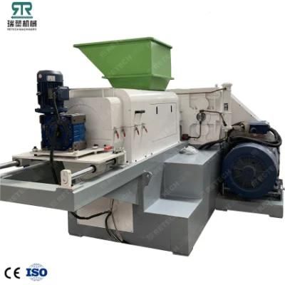 Waste Plastic Film Flakes and PP Woven Bag Recycling Squeezing Dryer Machine