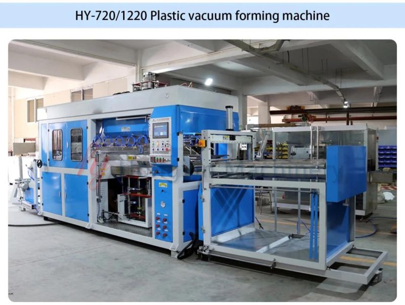 Plastic PP/PS/HIPS/Pet/PVC Vacuum Forming Machine