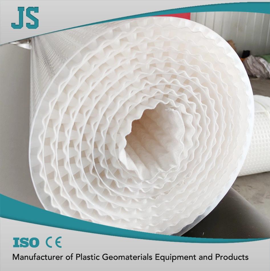 Plastic Drain Board Machine with Geotextile Lamination