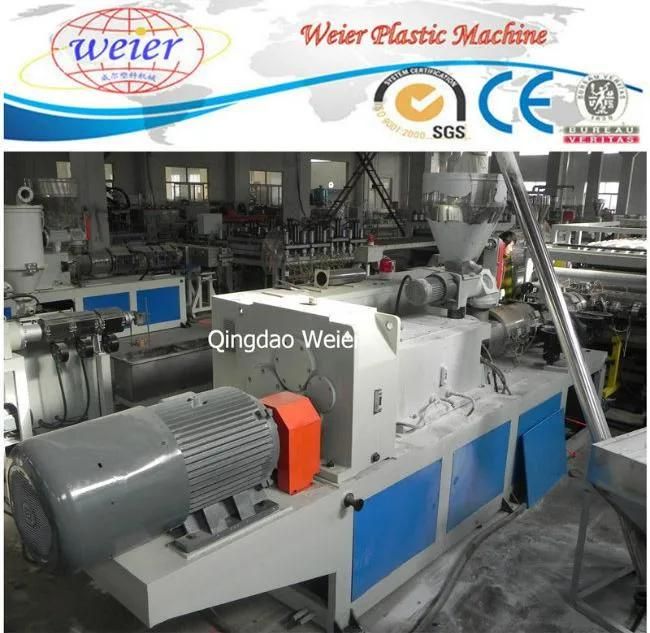 PVC Wave Shaped Roofing Tiles Extrusion Line