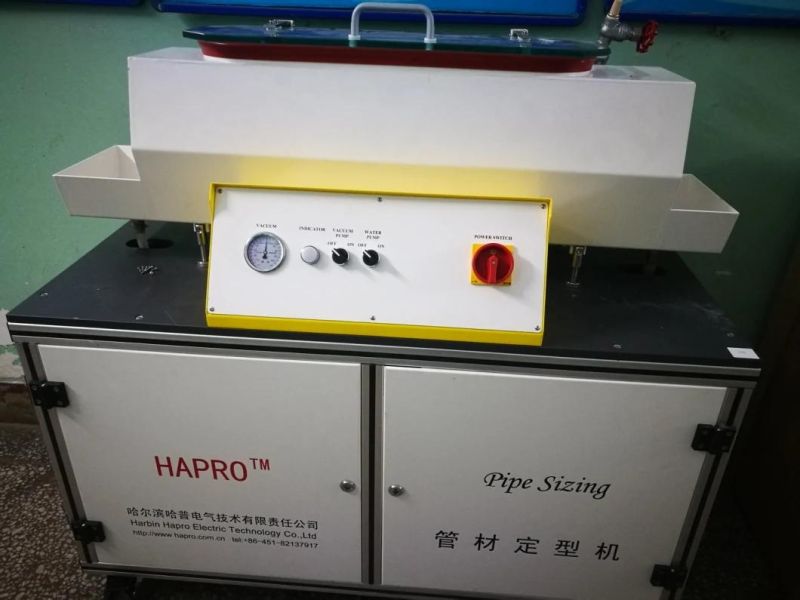Laboratory UPVC Drain Pipes Vacuum Sizing Simulation Production Experiment Line
