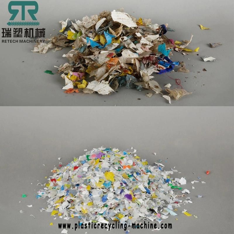 2022 New PP PE LDPE Film Scrap Grinding Washing Line Recycle Plastic Recycling Machine