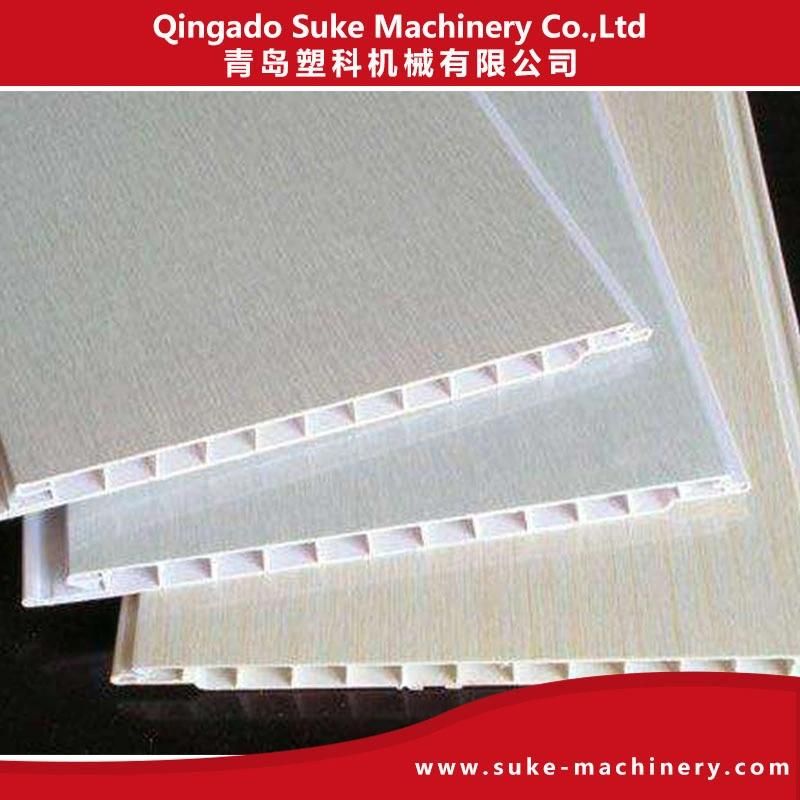 Plastic PVC Wall Panel Bathroom Kitch Decoration Material Profile Extrusion Making Machine
