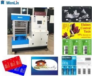 RFID Card Plastic Card Making Machine Produced by Laminator Professor Wenlin