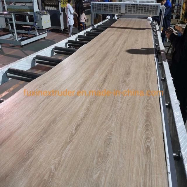 Plastic Laminating Spc PVC Flooring Extrusion Line/Production Line