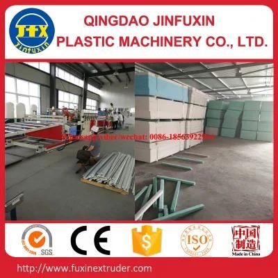 PVC Construction Crust Foam Sheet Extrusion Machine