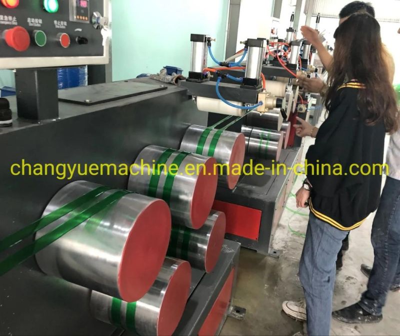 100% Recycled Plastic Pet Packing Strap Band Production Line / Making Machine