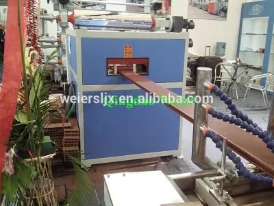 WPC PVC PE Wood Plastic Board Production Line