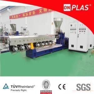 Water Cooling Cutting System for PE+TiO2 Compounding Extruder Machine Line
