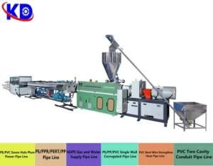 PVC UPVC Cable Water-Supply Sewage Plastic Pipe Extruder Machine with High Quality