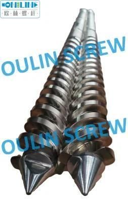 Bausano MD88 Twin Parallel Screw and Barrel for PVC Extrusion