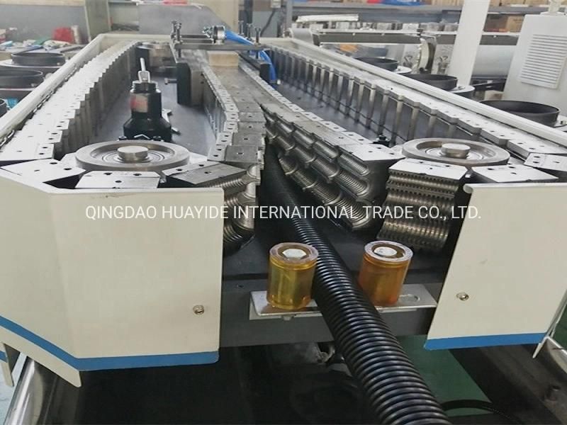 Contemporary Promotional PVC Single Wall Corrugated Pipe Production Line