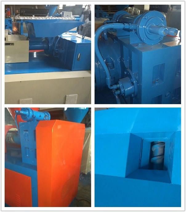 Double Screw ABS HDPE PE LDPE PP Recycling Pelletizing Machine