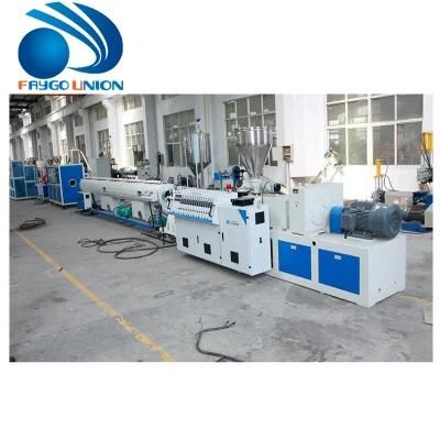 50-160mm Rigid UPVC PVC Water Supply Pipe Extruding Machine