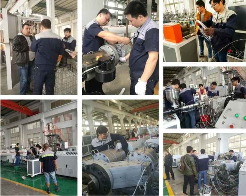 50-160mm PVC Water Pipe Making Machine/ Pipe Making Extruder Machine