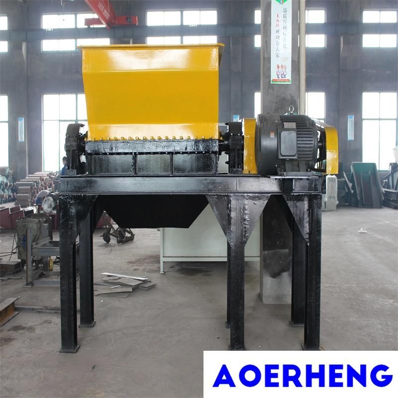 Industrial Solid Scrap Metal Waste Shredder for Metal Drum