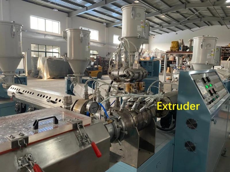 Multi Layer PE Tube Extruder Cutter