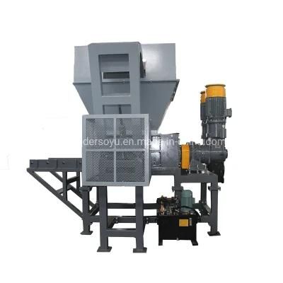 High Efficiency Four Shaft Shredder Recycled Plastic Crushing Machine Shredder