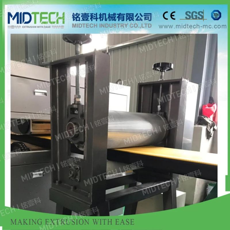 (Midtech Industry) Plastic Foam PE/HDPE Ocean Marine Pedal Profile Board Extruding Equipment Price