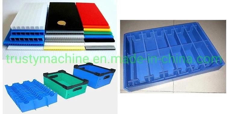 High Quality PP Plastic Corrugated Hollow Sheet Packing Box Making Machine/Production Line