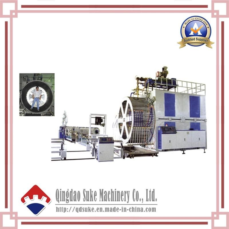 Outstanding Quality Durable HDPE Large-Diameter Hollowness Wall Winding Pipe Machine Production Line Supplier Manufacture