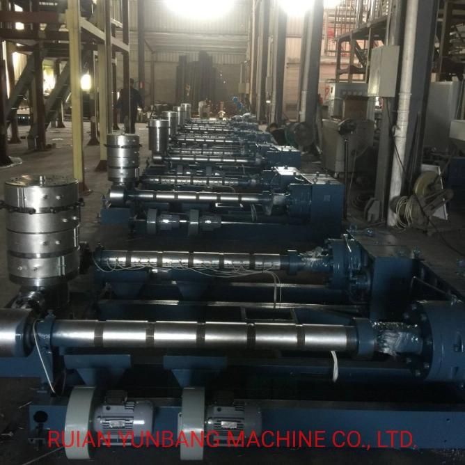 High Speed Rotary Die Head HDPE LDPE LLDPE PE Film Blowing Machine Plastic Extruder Biodegradable Plastic Blown Film Blowing Extrusion Machinery