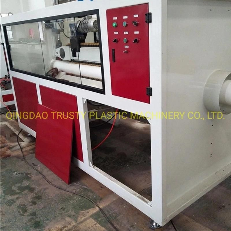 Plastic PVC Pipe / UPVC Pipe / HDPE Pipes Making Extruder Machine for Gas or Water Supply