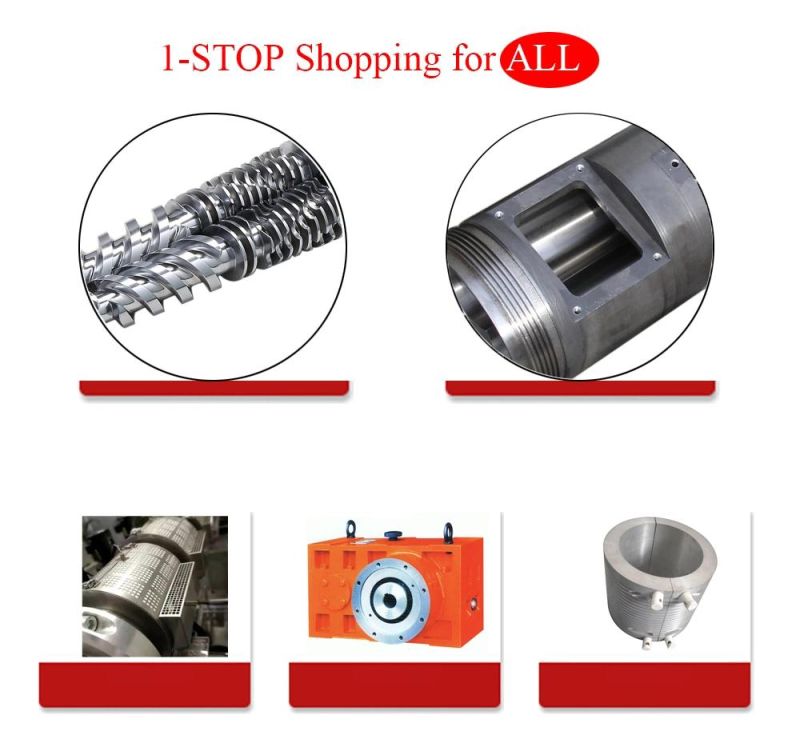 Laboratory Plastic Twin Screw Extruder Screw & Barrel