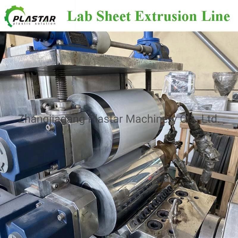 Lab PP PE Plastic Small Sheet Extrusion Line