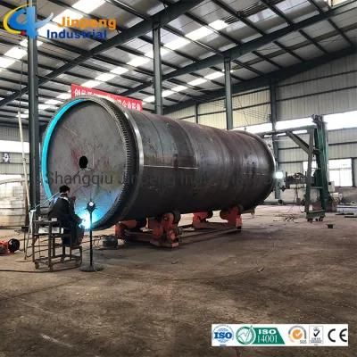 Waste House Garbage Plastics Recycling Pyrolysis Plant to Oil to Make Electricity