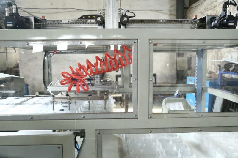 Heating Contact Automatic BOPS/Pet/PVC/HIPS/PLA Plastic Thermoforming Machine