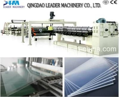 PMMA Sheet Extrusion Machine for Advertising Board
