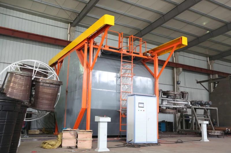LLDPE Boat Plastic Kayak Fishing Boat Making Machine Large Plastic Products Making Machine Rotomolding Machinery for Boat