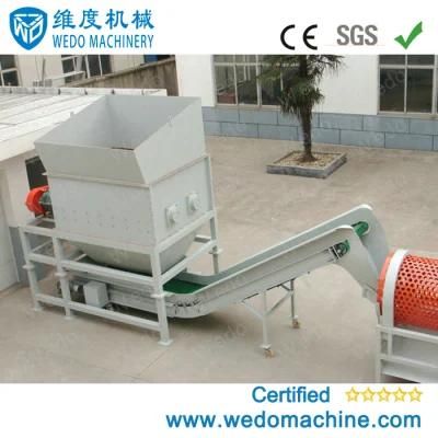 Rigid Plastic HDPE Bottle Plastic Recycling Pelletizing Washing Machine